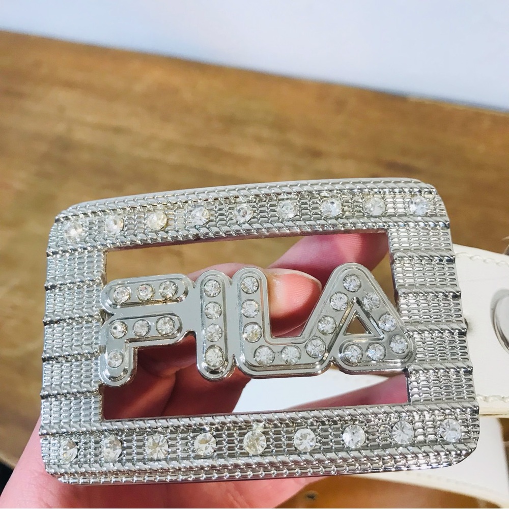 Vintage FILA leather belt - Picture 4 of 7